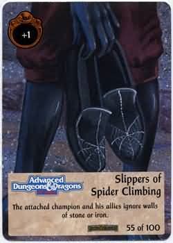 slippers of spider climbing pathfinder.